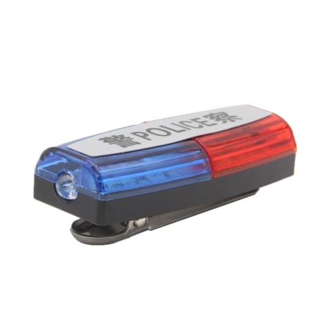 Rechargeable LED Shoulder Light Shoulder Clip Shoulder Light Red and Blue Flashing Shoulder Light Traffic Patrol Campus Safety Signal Light